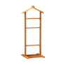 Hanah Home Perchero Beta Single - Natural, 100% Madera Maciza, Color Nogal