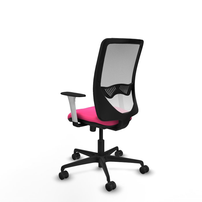 PIQUERAS Y CRESPO Silla de oficina Zulema Rosa y Blanco PIQUERAS Y CRESPO Silla de oficina Zulema Rosa y Blanco