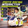 Hola Correpasillos Moto Racing con luces y sonidos