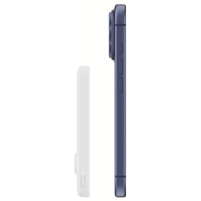Belkin BoostCharge Slim Magnetic Power Bank 5000mAh Qi2 Blanco
