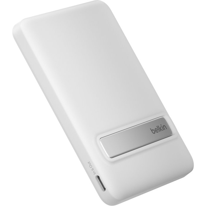 Belkin BoostCharge Slim Magnetic Power Bank 5000mAh Qi2 Blanco