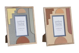 DKD Home Decor Marco de Fotos 10X15 cm Multicolor