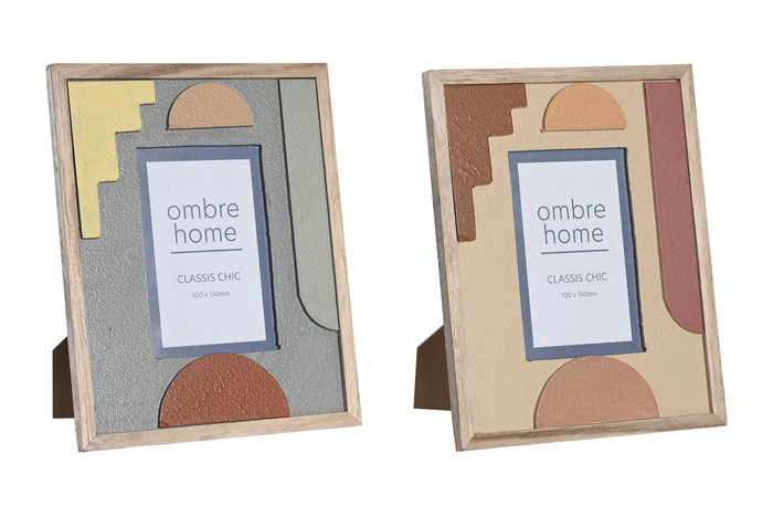 DKD Home Decor Marco de Fotos 10X15 cm Multicolor DKD Home Decor Marco de Fotos 10X15 cm Multicolor