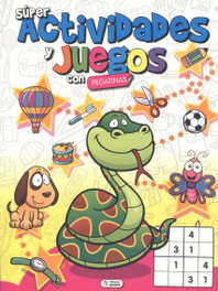 SALDAÑA, Super actividades y juegos con pegatinas