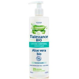 NATESSANCE Leche Corporal Nutritiva Aloe Vera Ecológico