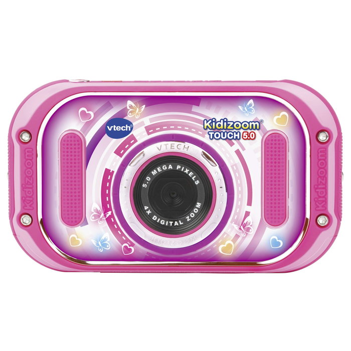 VTech KidiZoom Touch 5.0 Cámara digital Rosa con pantalla táctil de 3.5 pulgadas VTech KidiZoom Touch 5.0 Cámara digital Rosa con pantalla táctil de 3.5 pulgadas