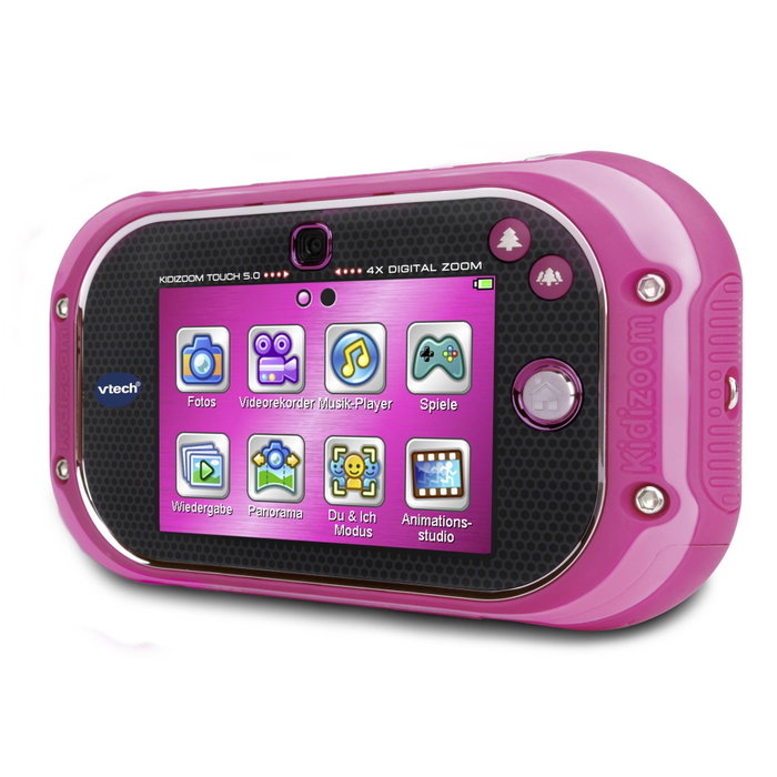VTech KidiZoom Touch 5.0 Cámara digital Rosa con pantalla táctil de 3.5 pulgadas VTech KidiZoom Touch 5.0 Cámara digital Rosa con pantalla táctil de 3.5 pulgadas