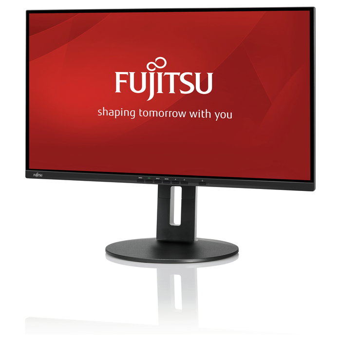 Fujitsu B27-9 TS Monitor 27" Full HD (1920x1080) IPS 75Hz 5ms Altavoces USB-C HDMI DisplayPort VESA Ajustable Negro