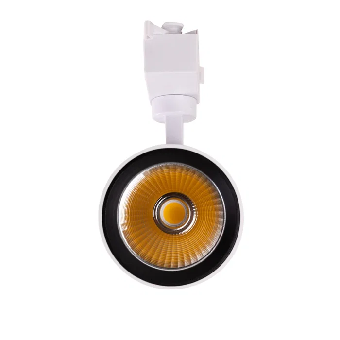 Foco de Carril LED 22W 1980Lm CRI85 4200ºK Monofásico [HO-FC-22W-W-W]