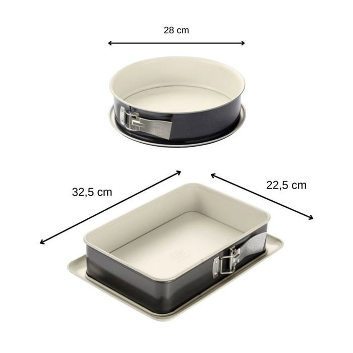 Dr Oetker Molde desmontable y rectangular Back Trend de 28 cm
