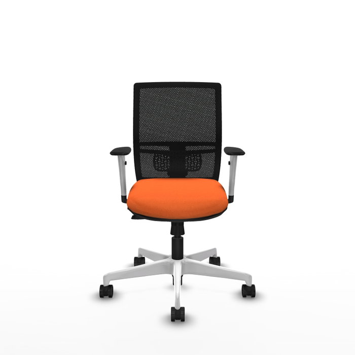 PIQUERAS Y CRESPO Silla de oficina Yunquera Naranja y Negro PIQUERAS Y CRESPO Silla de oficina Yunquera Naranja y Negro