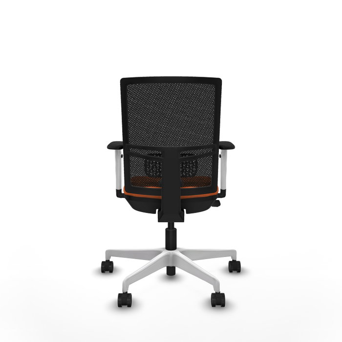 PIQUERAS Y CRESPO Silla de oficina Yunquera Naranja y Negro PIQUERAS Y CRESPO Silla de oficina Yunquera Naranja y Negro