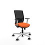PIQUERAS Y CRESPO Silla de oficina Yunquera Naranja y Negro