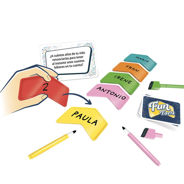 Juego Mesa Fun Facts Pegi 8