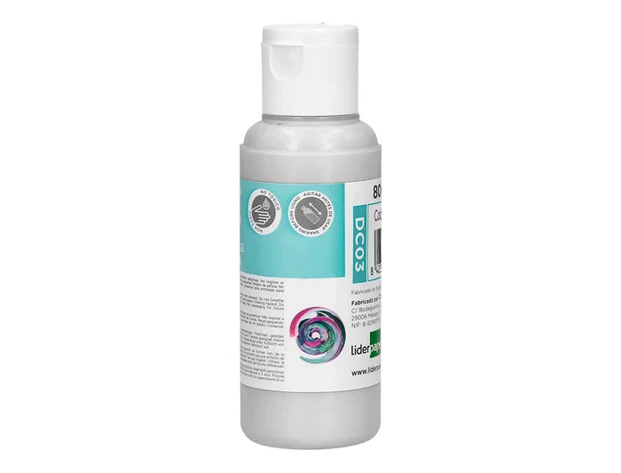 Liderpapel Pintura Acrílica 80 ml Blanco Multisuperficie Bote