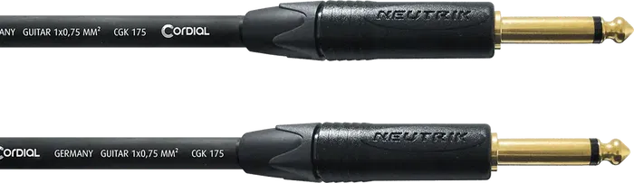 Cordial Cable de Guitarra Jack Recto 6 Metros Cordial Cable de Guitarra Jack Recto 6 Metros