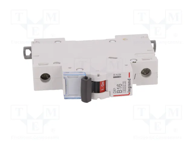 LEGRAND Interruptor magnetotérmico S300 DX 16A 1 Polo Característica B