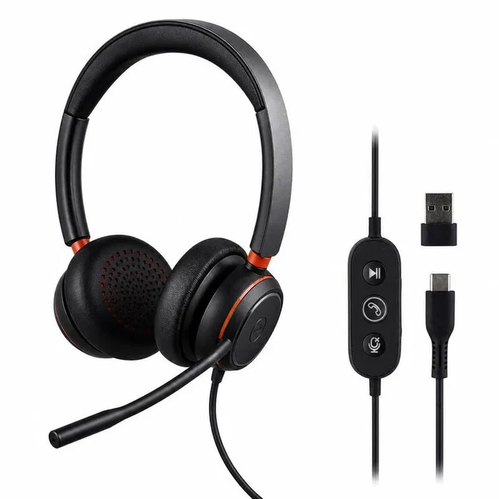 T'nb Activ 400s Auriculares Estéreo Profesionales USB-A y USB-C T'nb Activ 400s Auriculares Estéreo Profesionales USB-A y USB-C