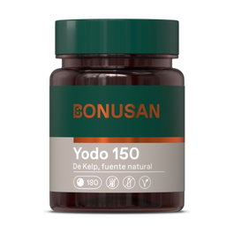 Bonusan Yodo de Kelp 150 mcg 180 comprimidos