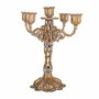 Candelabro Alexandra House Living Dorado Hierro 17 x 25 x 17 cm