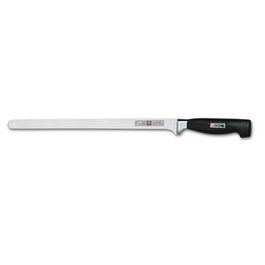 ZWILLING Cuchillo Jamonero Profesional de Acero Inoxidable 31 cm | 4 Estrellas | Para Cortar Jamón