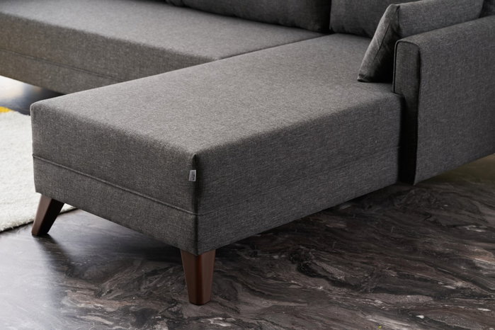 Atelier Del Sofa Sofá Esquinero Derecho Anthracite