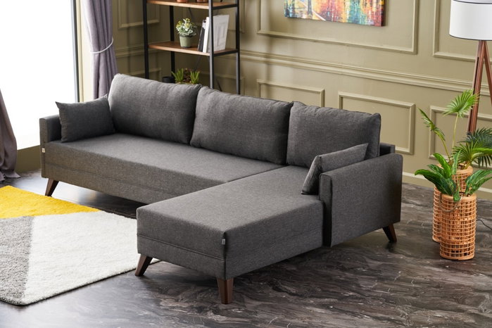 Atelier Del Sofa Sofá Esquinero Derecho Anthracite
