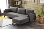 Atelier Del Sofa Sofá Esquinero Derecho Anthracite