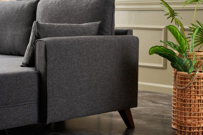 Atelier Del Sofa Sofá Esquinero Derecho Anthracite