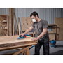 Bosch Professional Lijadora orbital inalámbrica GSS18V-18 con bolsa para polvo y hoja abrasiva