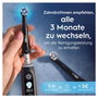 Oral-B Cabezales de Repuesto iO Ultimate Cleaning, 6 Unidades, Negro