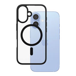 PanzerGlass Funda HardCase Negra MagSAFE para iPhone 16