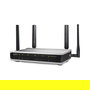 LANCOM 1800EF-5G Router 5G Ethernet 4 Puertos Gigabit WiFi Router con 4 Puertos LAN RJ-45 (10/100/1000 Mbit/s) y 1 Puerto SFP, Negro y Plata