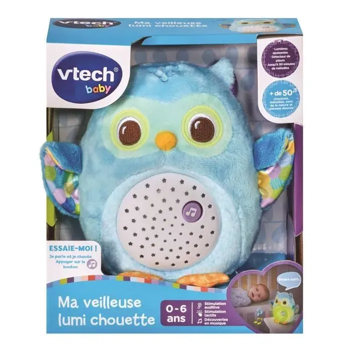 Vtech Baby VT80566905 Luz Nocturna Vtech-My Lumi Búho Vtech Baby VT80566905 Luz Nocturna Vtech-My Lumi Búho