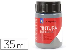 La Pajarita Pintura Latex Gris Acabado Satinado 35 ml