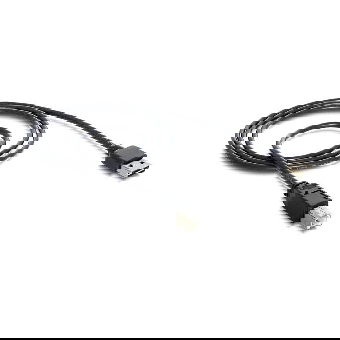 DeLOCK USB 2.0 A-B Cable 2m Macho/Macho 480 Mbps AWG 28/24 Chapado Oro, Negro