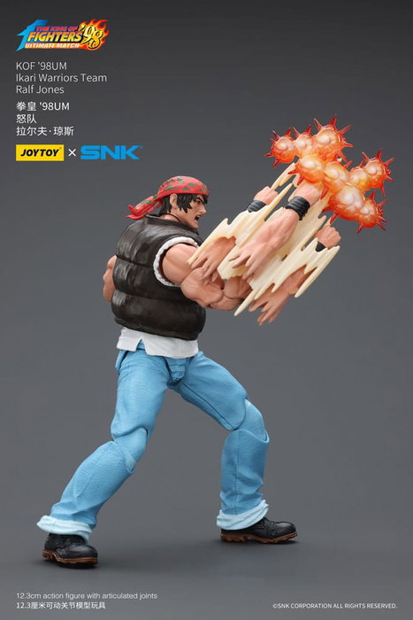 The King Of Fighters '98 Figura Hero Team Ralf Jones 12 cm