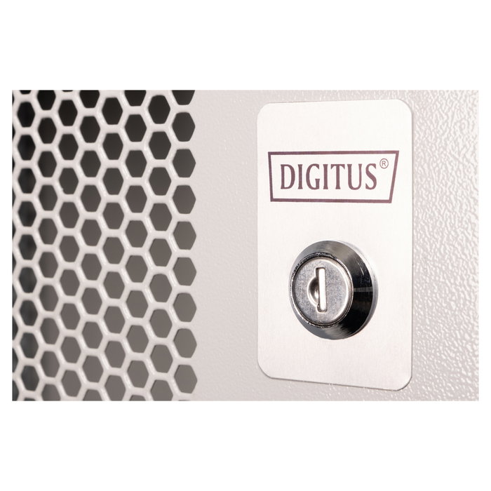 Digitus SOHO PRO 12HE Armario Rack Mural 19 12U Gris claro