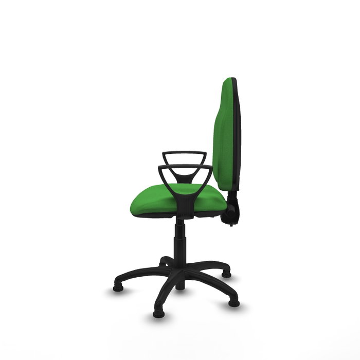PIQUERAS Y CRESPO Silla de oficina Algarra Verde con Brazos Fijos PIQUERAS Y CRESPO Silla de oficina Algarra Verde con Brazos Fijos