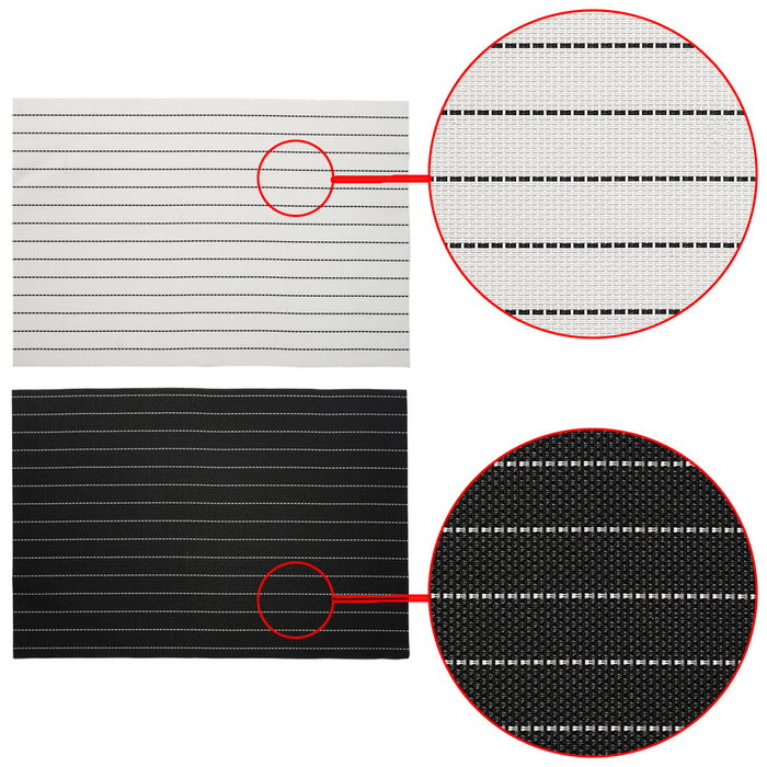 Home Deco Factory Individual 45x30 cm Rayas Home Deco Factory Individual 45x30 cm Rayas