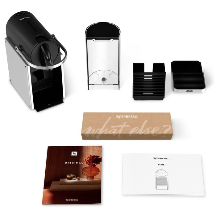 De'Longhi Pixie EN127.S Máquina de café a cápsulas Negro, Gris, Plata De'Longhi Pixie EN127.S Máquina de café a cápsulas Negro, Gris, Plata