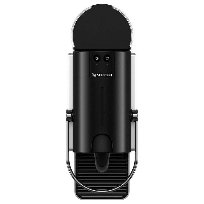 DeLonghi Cafetera Nespresso Pixie EN127.BL Plata/Negro