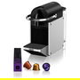 DeLonghi Cafetera Nespresso Pixie EN127.BL Plata/Negro