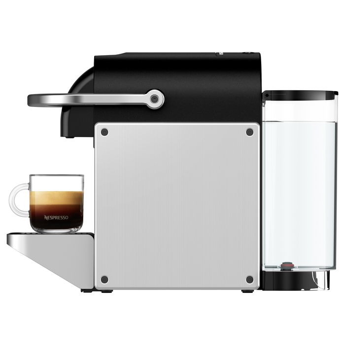 DeLonghi Cafetera Nespresso Pixie EN127.BL Plata/Negro