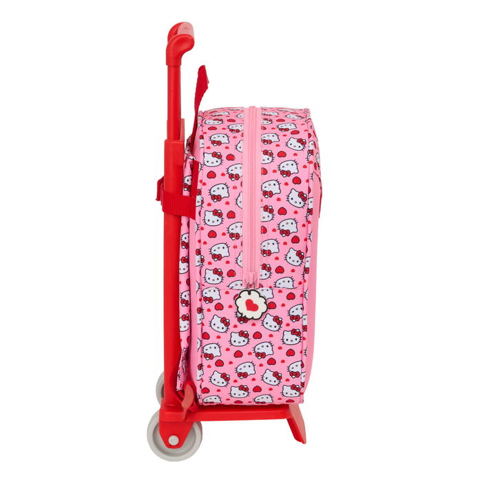 Mochila Escolar Hello Kitty Rosa 22 x 27 x 10 cm