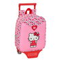 Mochila Escolar Hello Kitty Rosa 22 x 27 x 10 cm