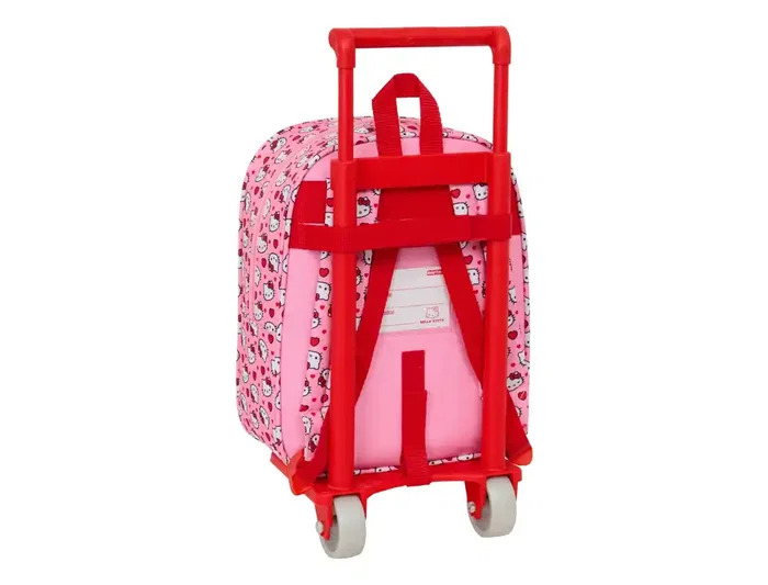 Mochila Escolar Hello Kitty Rosa 22 x 27 x 10 cm
