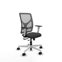 PIQUERAS Y CRESPO Silla de oficina Motilla con mecanismo Sincro/Traslack Gris