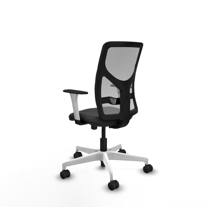 PIQUERAS Y CRESPO Silla de oficina Motilla con mecanismo Sincro/Traslack Gris
