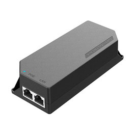 Grandstream GS-POE30W-MG Inyector PoE 30W, 2.5 Gigabit Ethernet, Plug and Play, 100-240V, Negro